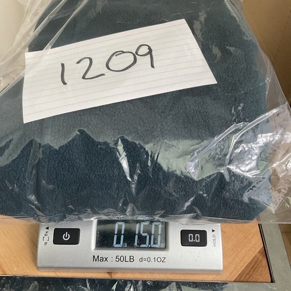 The North Face Fleece Jacket Womens Size M Green Full Zip Pockets Logo Mock Neck - Picture 15 of 15